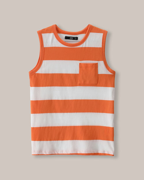 Playera Sin Mangas Rayas